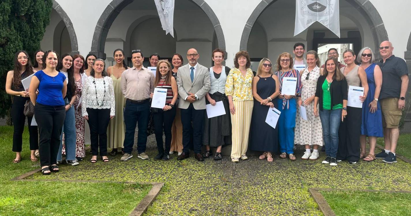 Curso intensivo sobre Língua Portuguesa e Cultura Madeirense atraiu 23 formandos de sete países