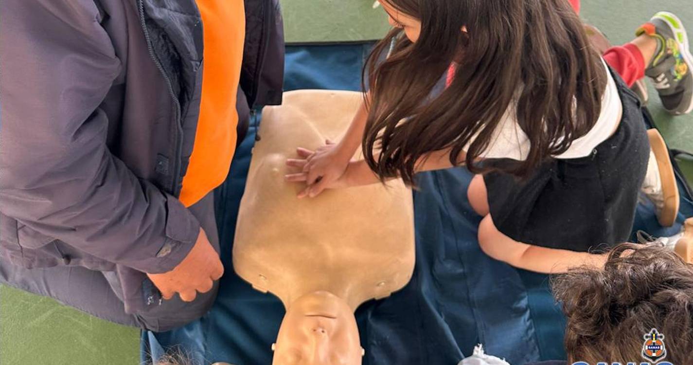 SANAS sensibilizou 400 alunos do Caniço para a época balnear