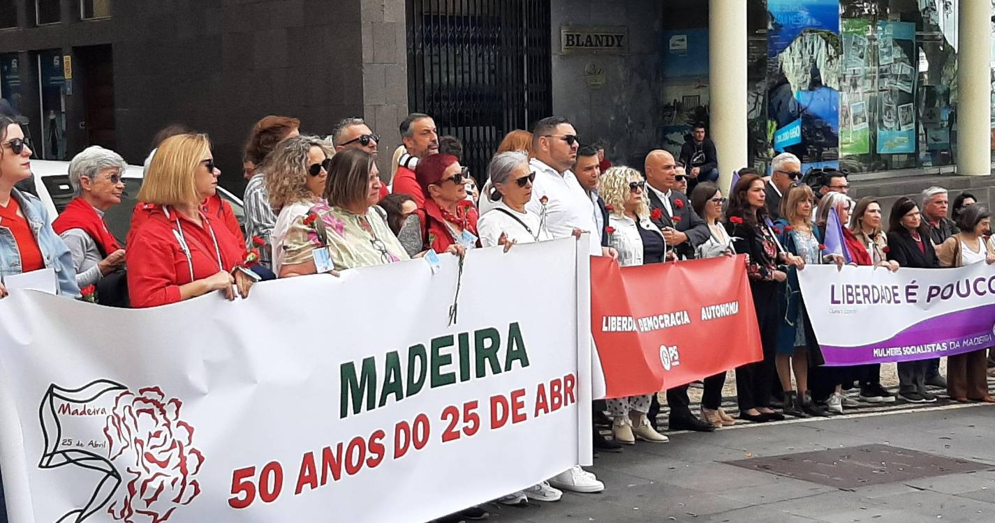 Comissão para a Comemoração do 25 de Abril celebra data com marcha pelo Funchal