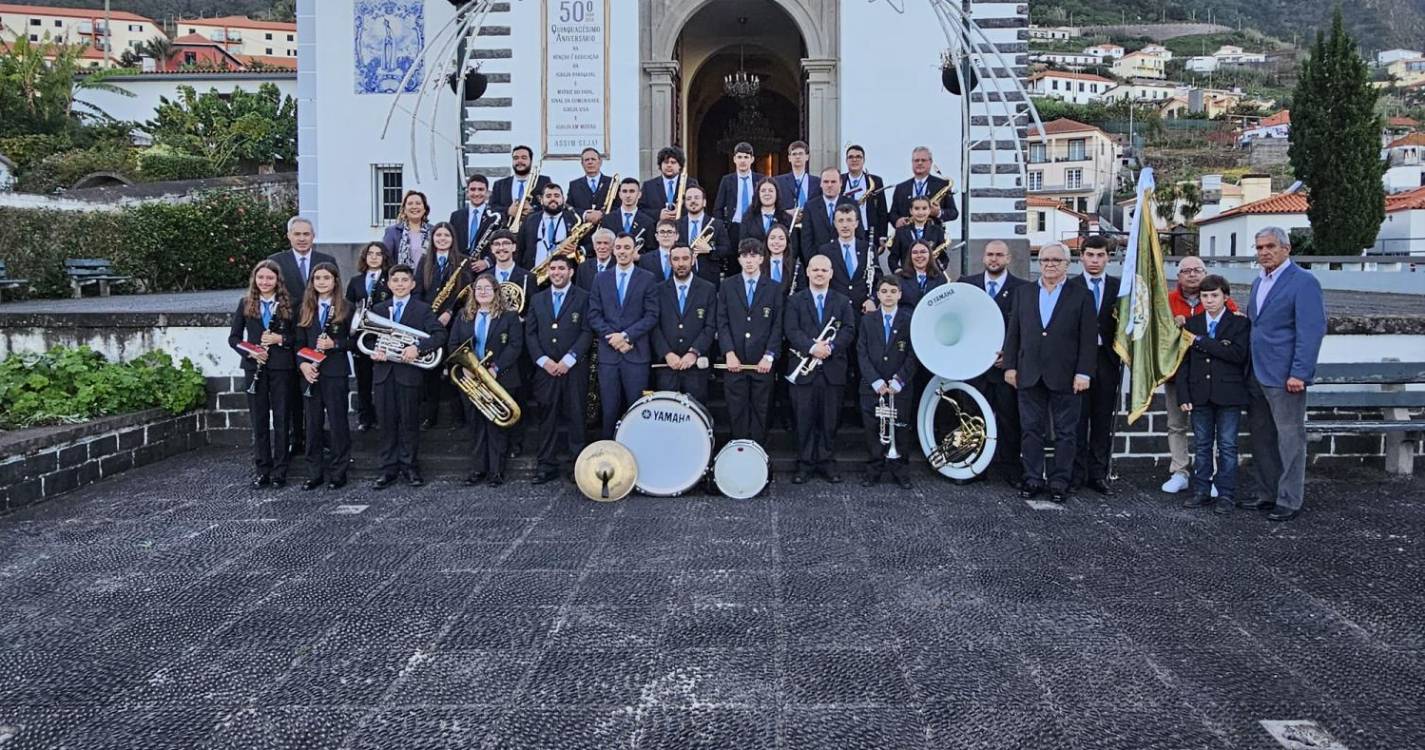 Filarmónica do Faial celebrou aniversário