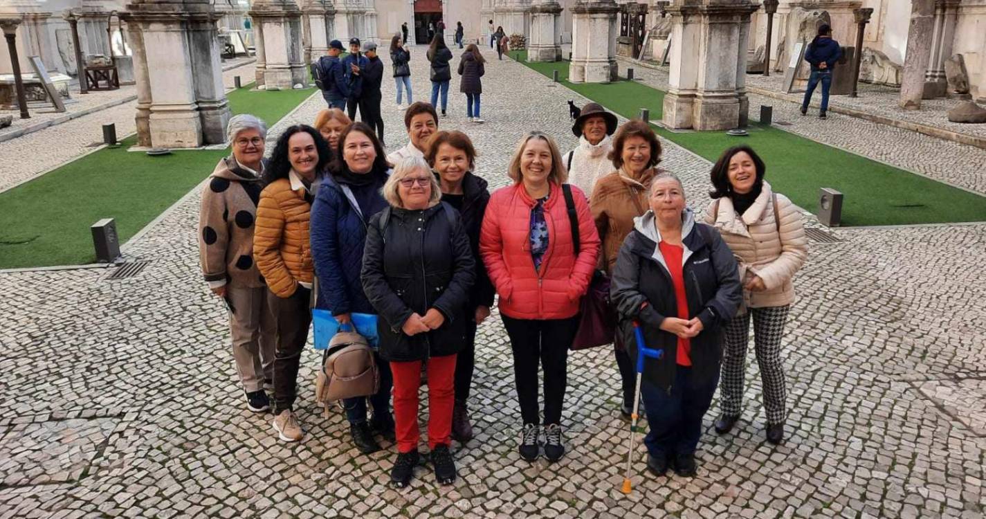 Universidade Sénior Gonçalves Zarco esteve em visita a Lisboa (com fotos)