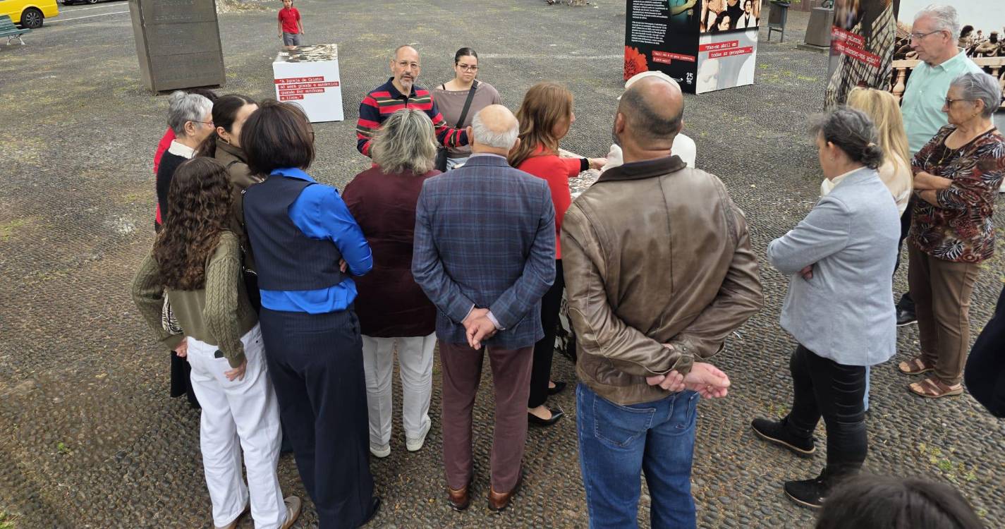 Pe. Martins Júnior: Imagens e frases de “um homem da liberdade” expostas em Machico (com fotos)