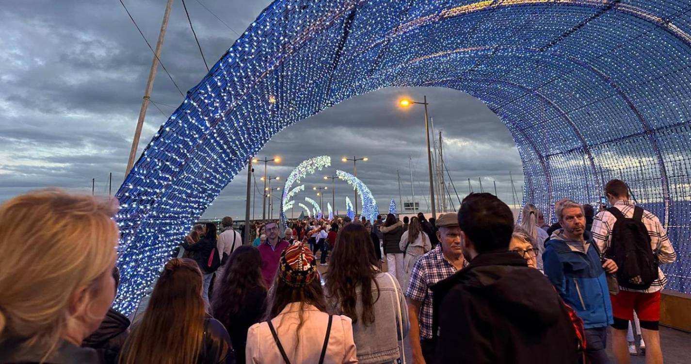Luzes de Natal acenderam no Funchal