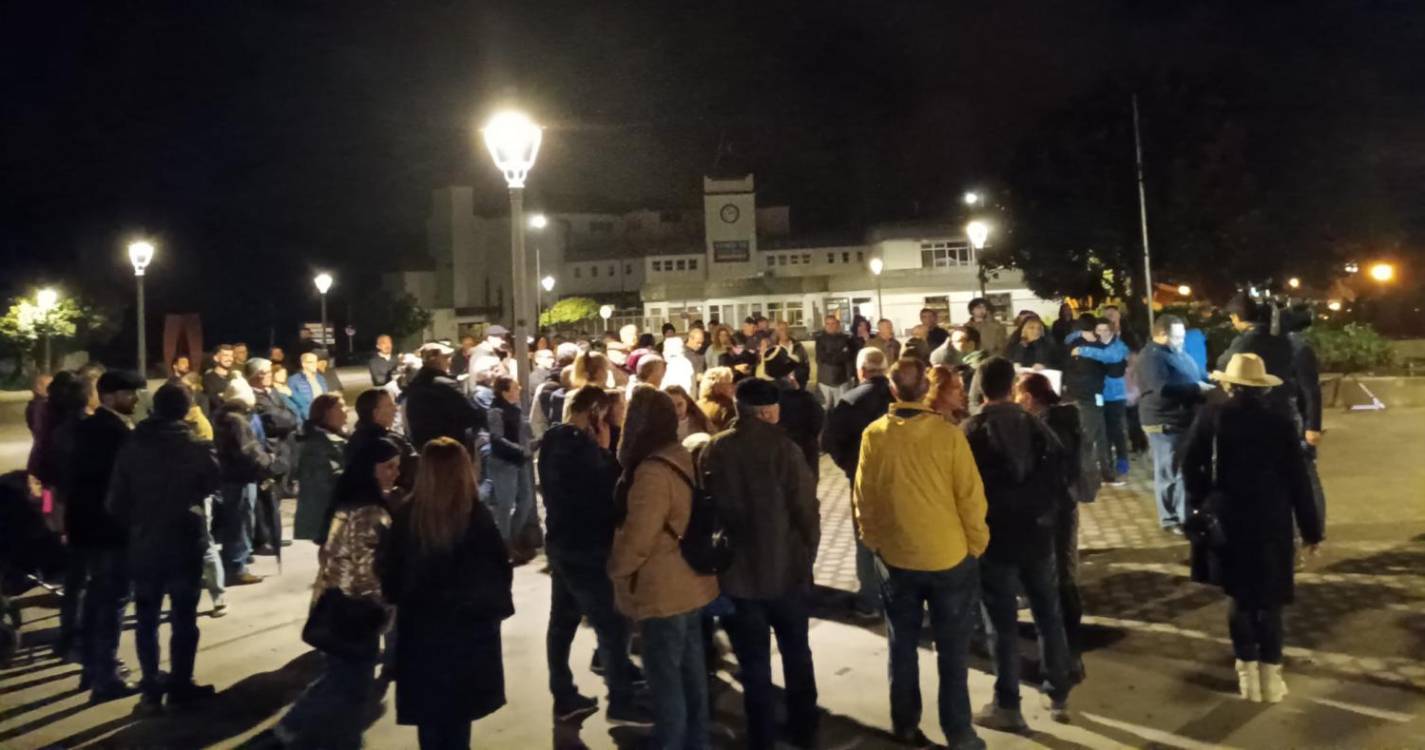 População da Camacha em vigília pede mais segurança