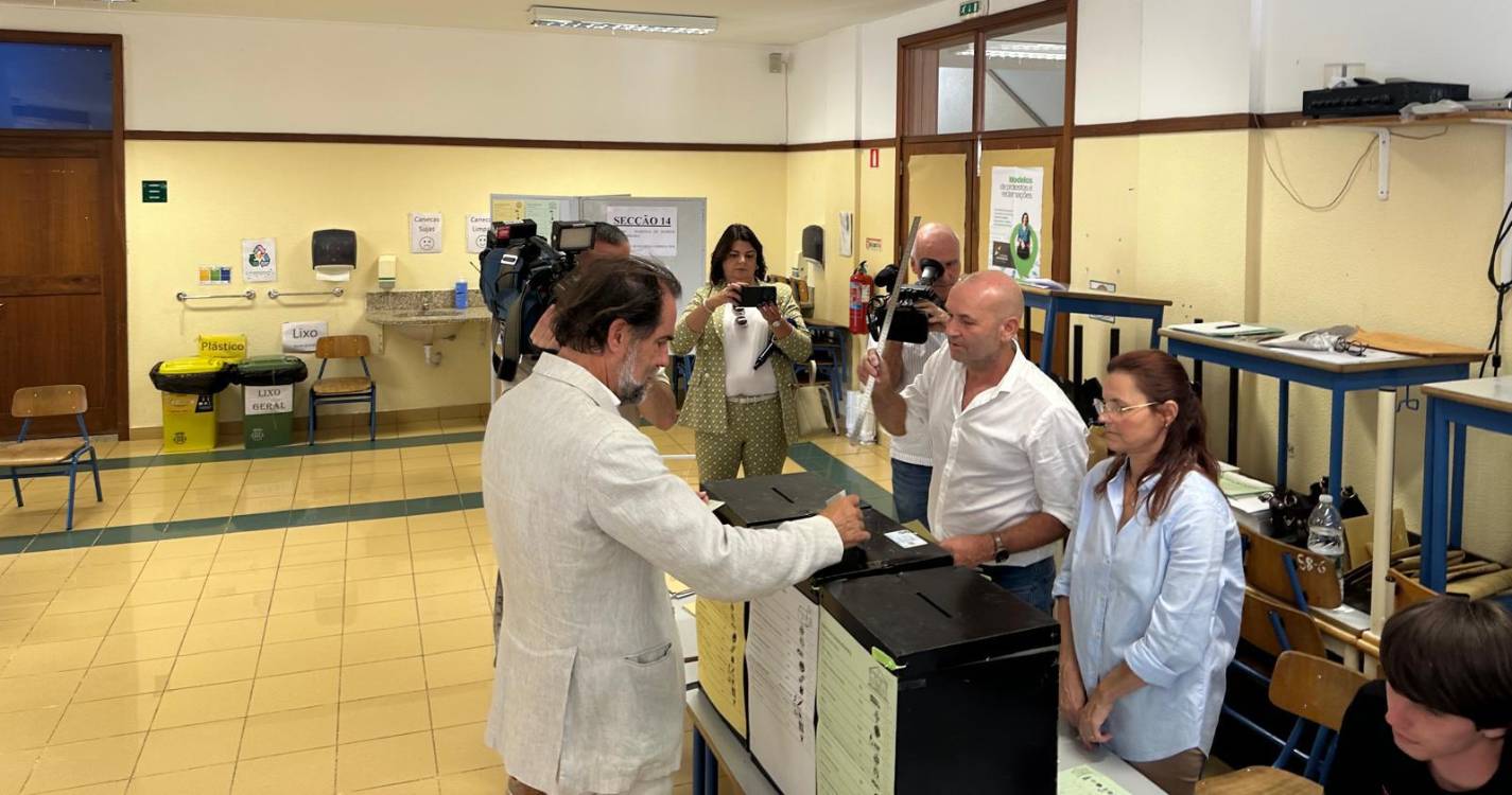 Miguel Albuquerque destaca campanha “sem radicalismos” e espera que afluência às urnas suba à tarde