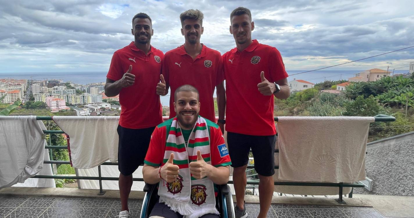 Jogadores do Marítimo surpreendem Diamantino (com vídeo)