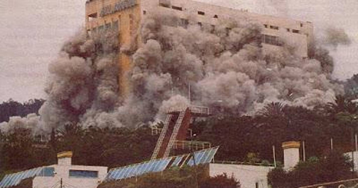 Foi há 25 anos que o ‘Atlantis’ foi abaixo. Bastaram 4 segundos (recorde o vídeo)