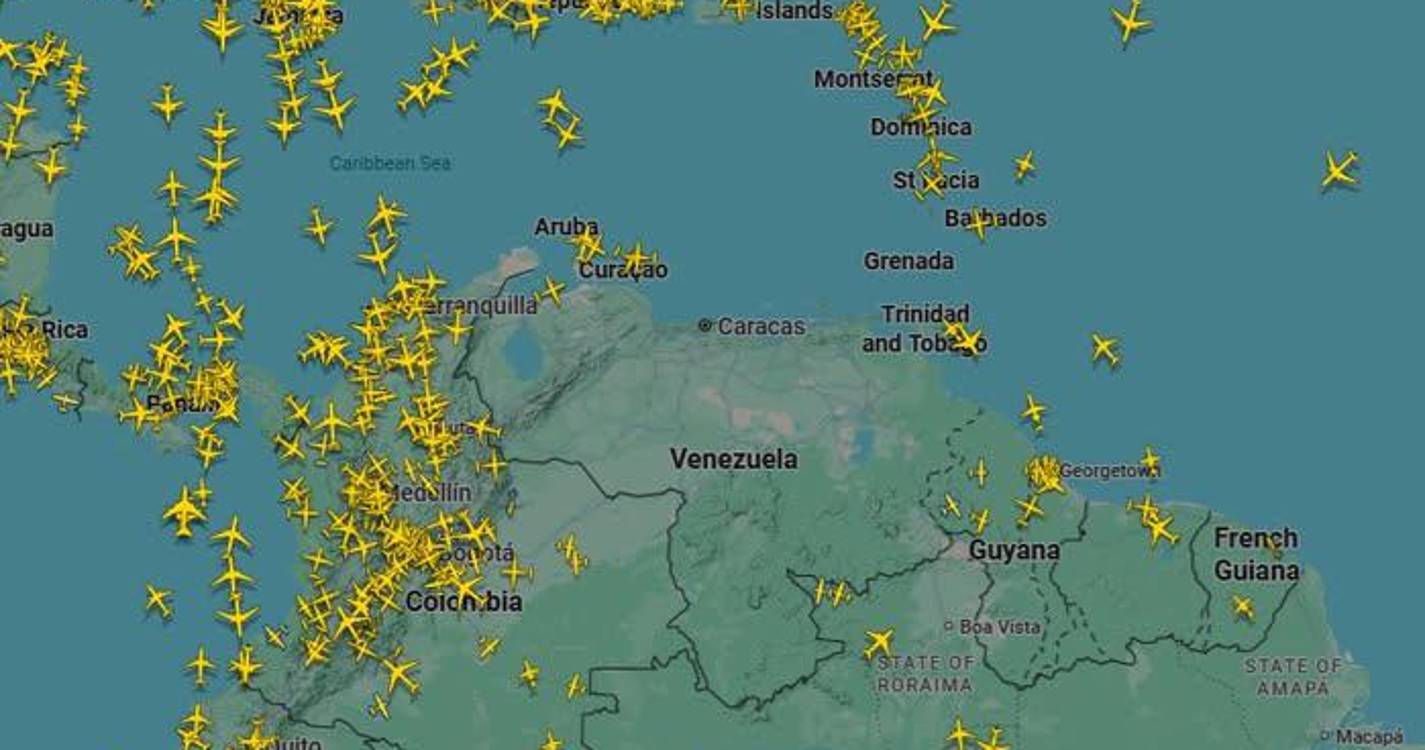 Venezuela: Reguladora aérea dos EUA proíbe companhias de operar nas Caraíbas