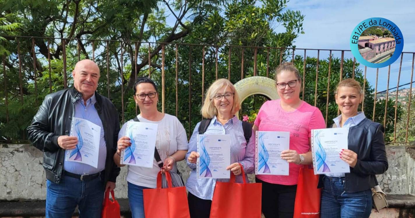 Escola da Ponta do Sol recebe docentes sérvios em mobilidade Erasmus+