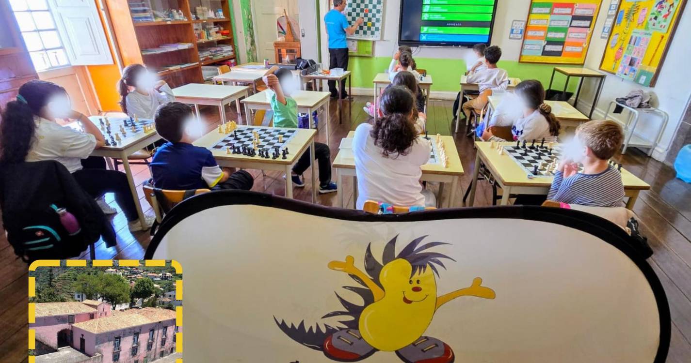 Escola da Lombada promoveu ação de sensibilização dedicada ao xadrez