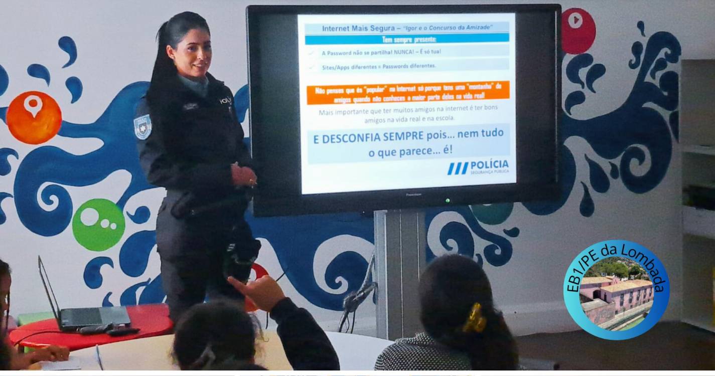 Escola da Lombada recebeu ação ‘Internet Mais Segura’