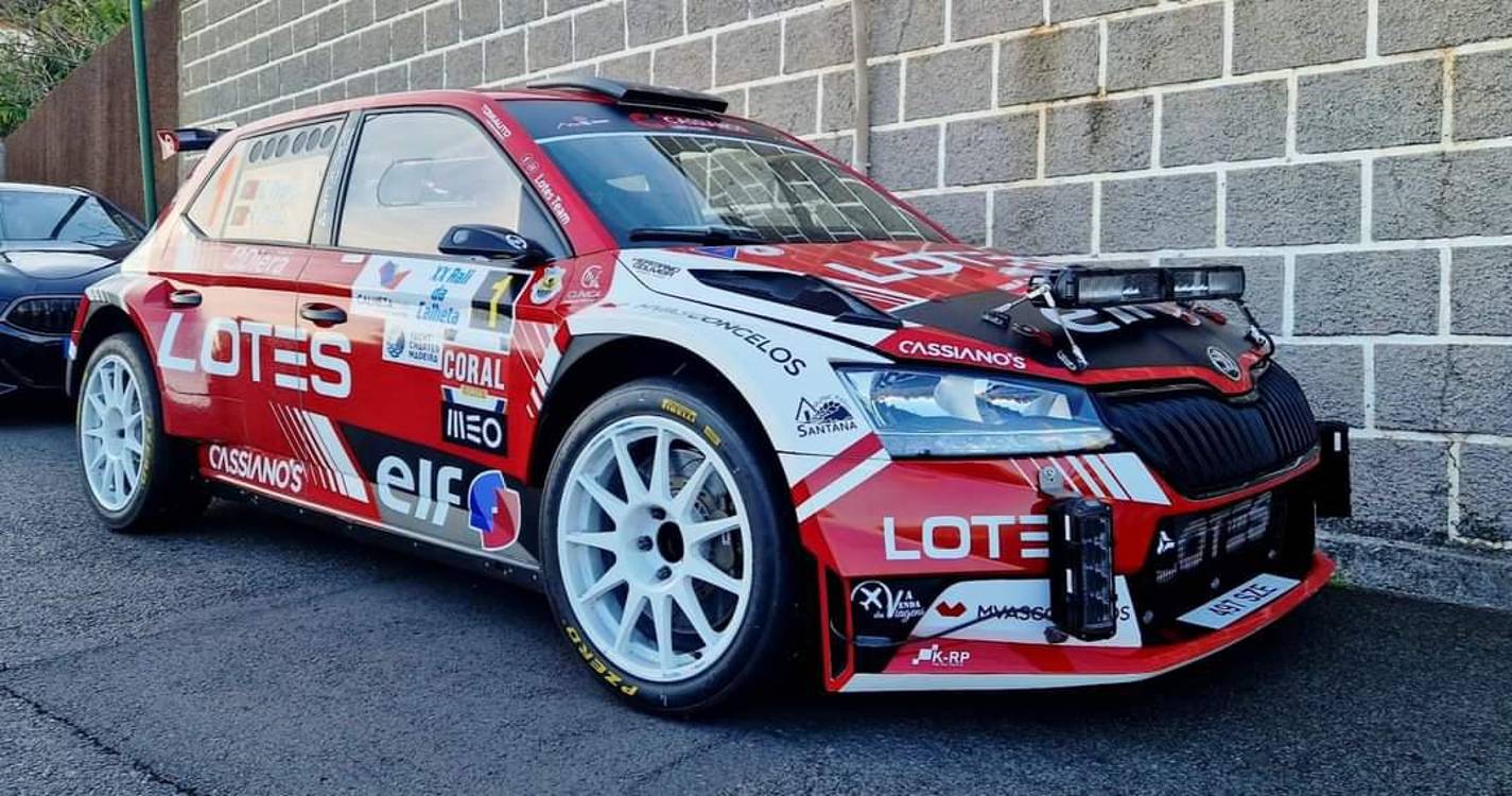 Miguel Nunes na frente com 4 segundos de vantagem sobre Miguel Caires