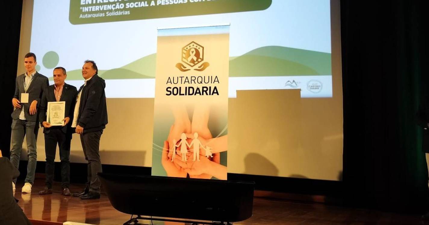 Autarquia Solidária: Funchal distinguido na área de “Intervenção Social a Pessoas com Deficiência 2023”