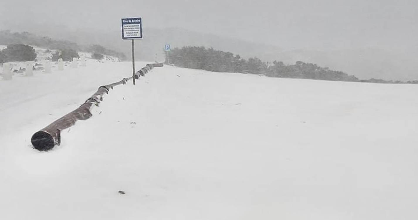 Aviso laranja em onze distritos devido a queda de neve e agitação marítima