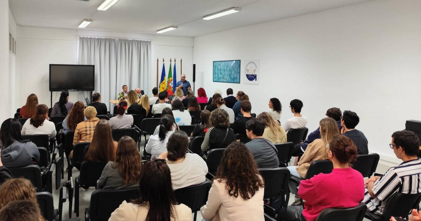 Jardim proferiu conferência sobre a Europa em escola de São Roque
