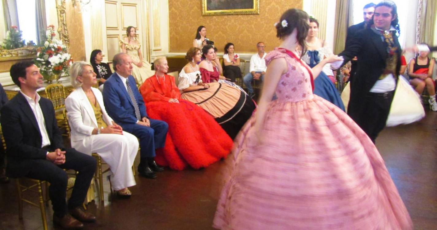 Representante da República no ‘Baile Oitocentista’