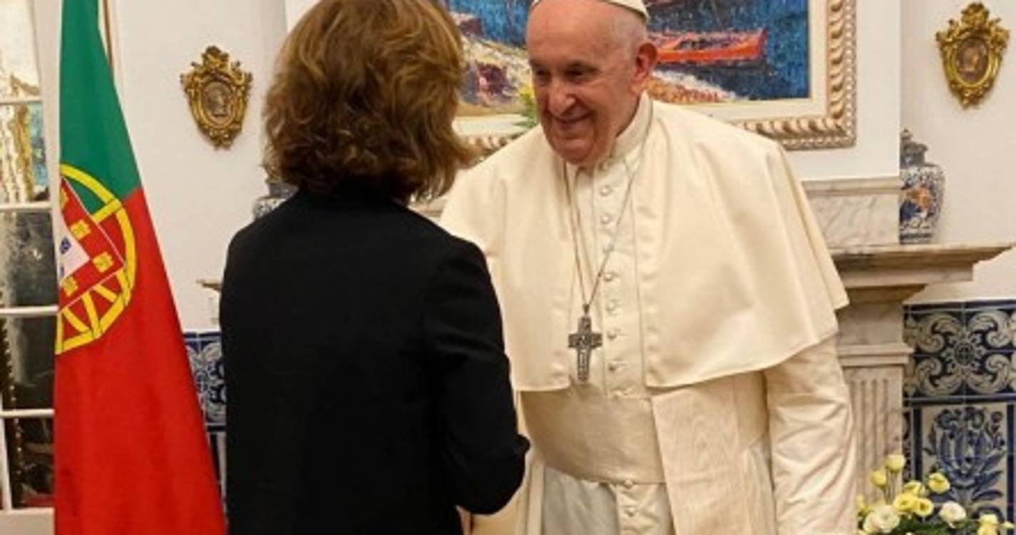 Paula Margarido recorda encontro com o Papa
