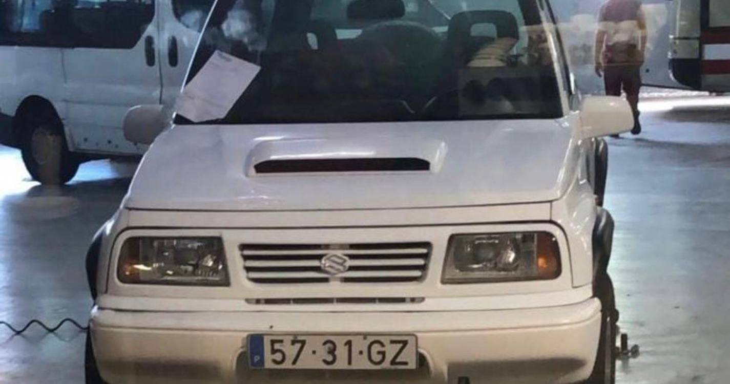 Veículo roubado na zona dos Ilhéus no Funchal