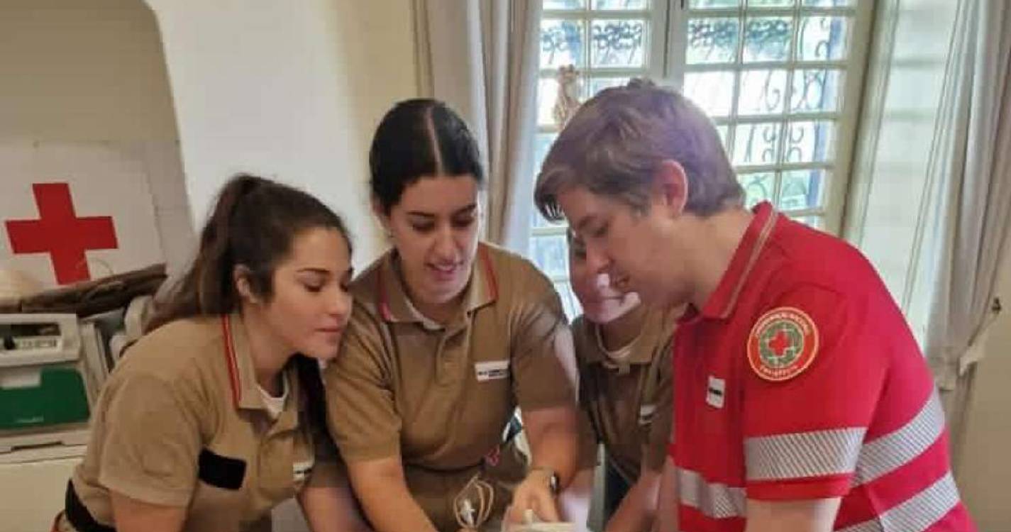 Duas dezenas voluntários da CVP com formação avançada em trauma (com fotos)