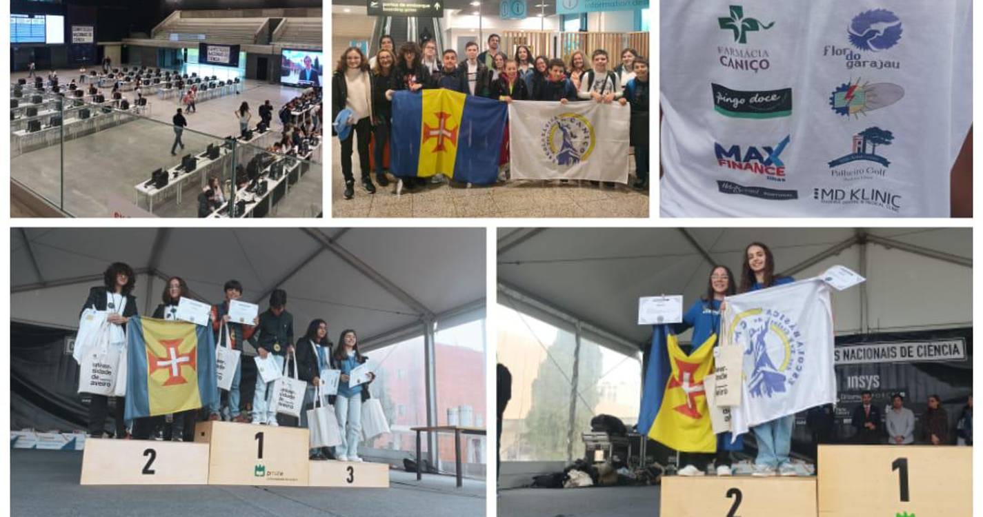 Alunos da EB2/3 do Caniço obtiveram o 1.º e 2.º lugares nas Competições Nacionais de Ciências 2024