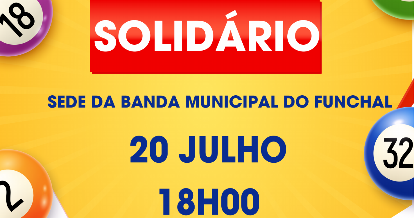 Banda Municipal do Funchal - Artistas Funchalenses organiza ‘Noite de Bingo Solidário’