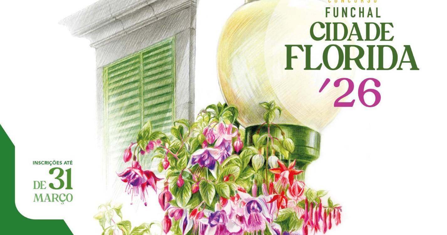 Inscrições para o 27º Concurso “Funchal – Cidade Florida 2026” abertas