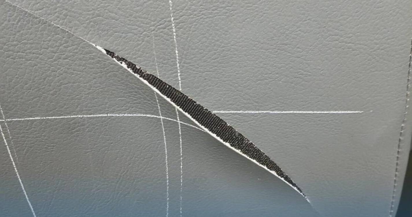 Autocarros SIGA Rodoeste vandalizados no seu interior