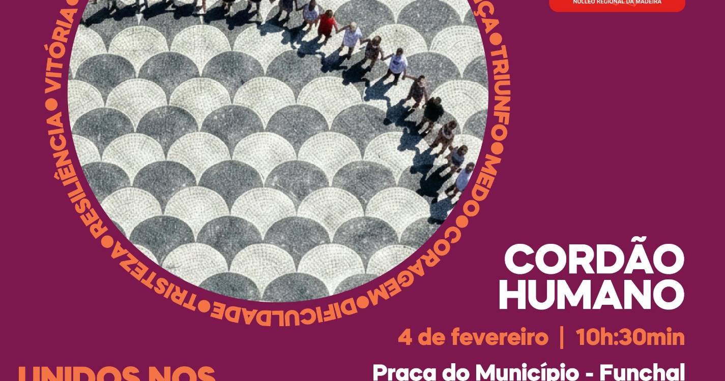 Liga Portuguesa Contra o Cancro ‘celebra’ Dia Mundial do Cancro com cordão humano