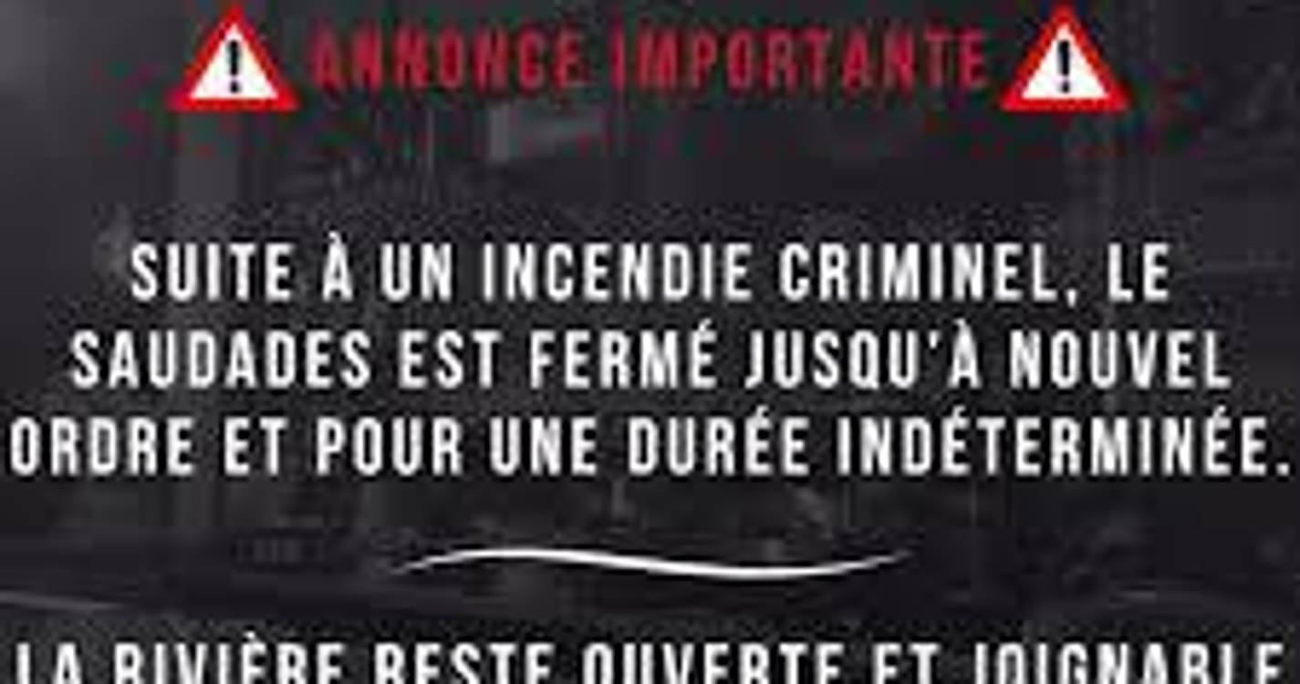 Restaurante português em França destruído alegadamente por fogo posto