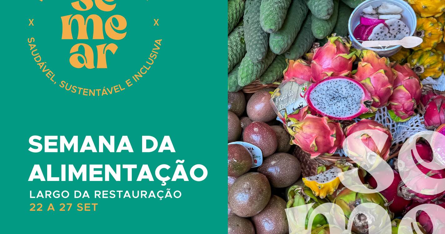 Funchal assinala Semana da Alimentação de 22 a 27 de setembro