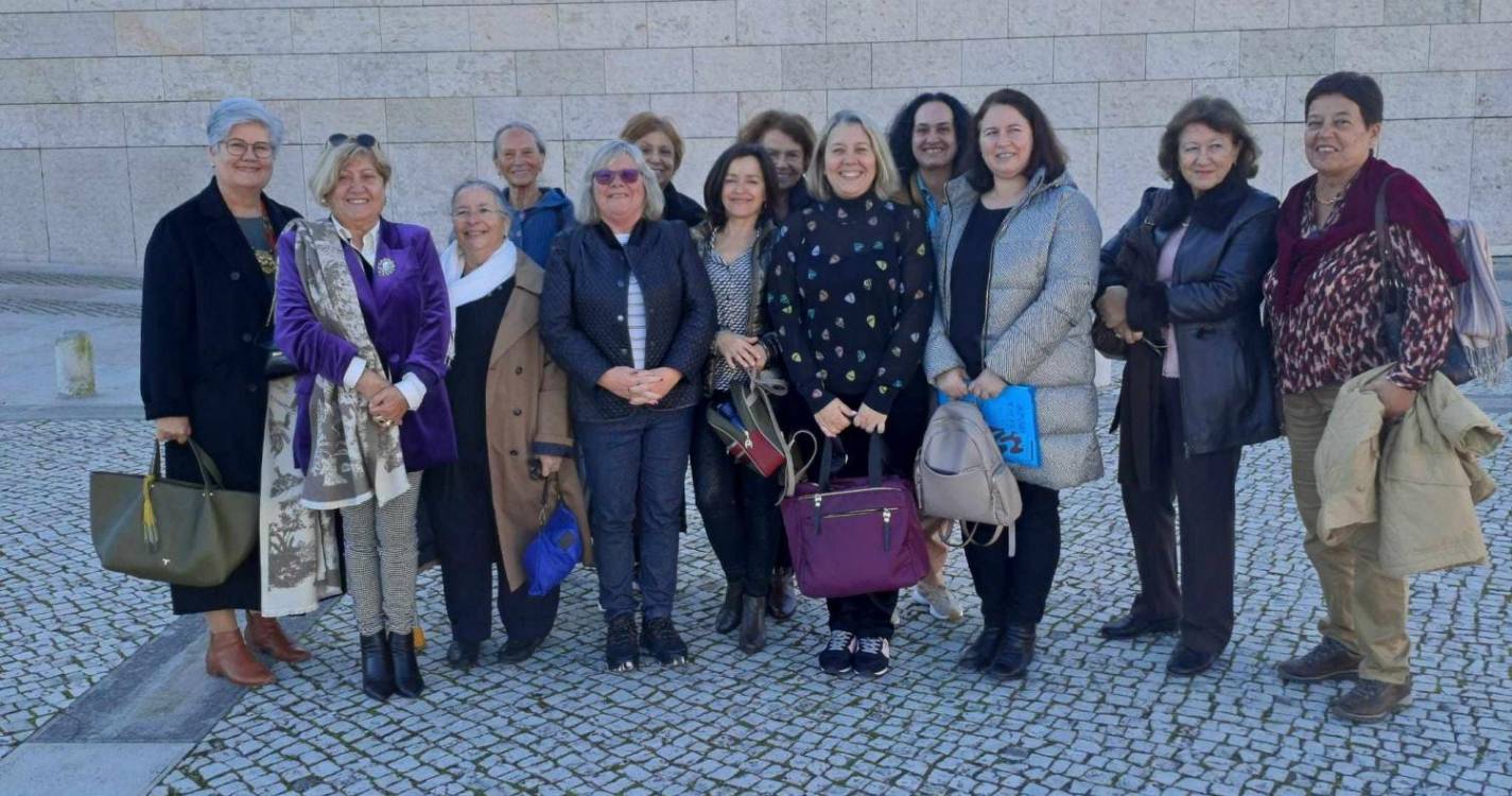 Universidade Sénior Gonçalves Zarco esteve em visita a Lisboa (com fotos)