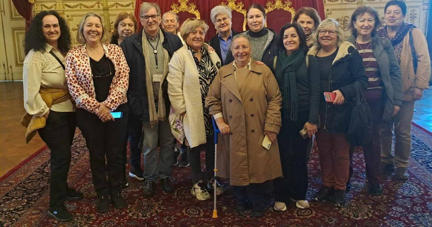 Universidade Sénior Gonçalves Zarco esteve em visita a Lisboa (com fotos)