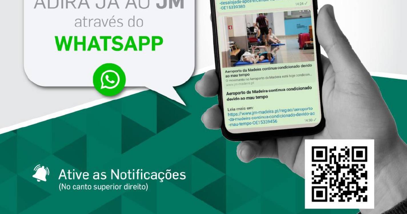 JM Madeira já tem canal informativo no WhatsApp