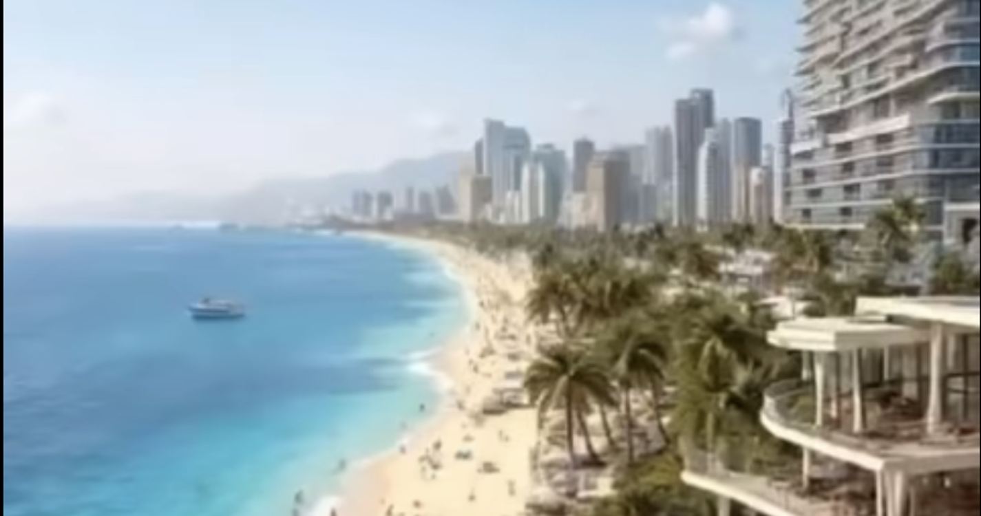 Donald Trump divulga filme de Faixa de Gaza transformada em destino turístico (com vídeo)