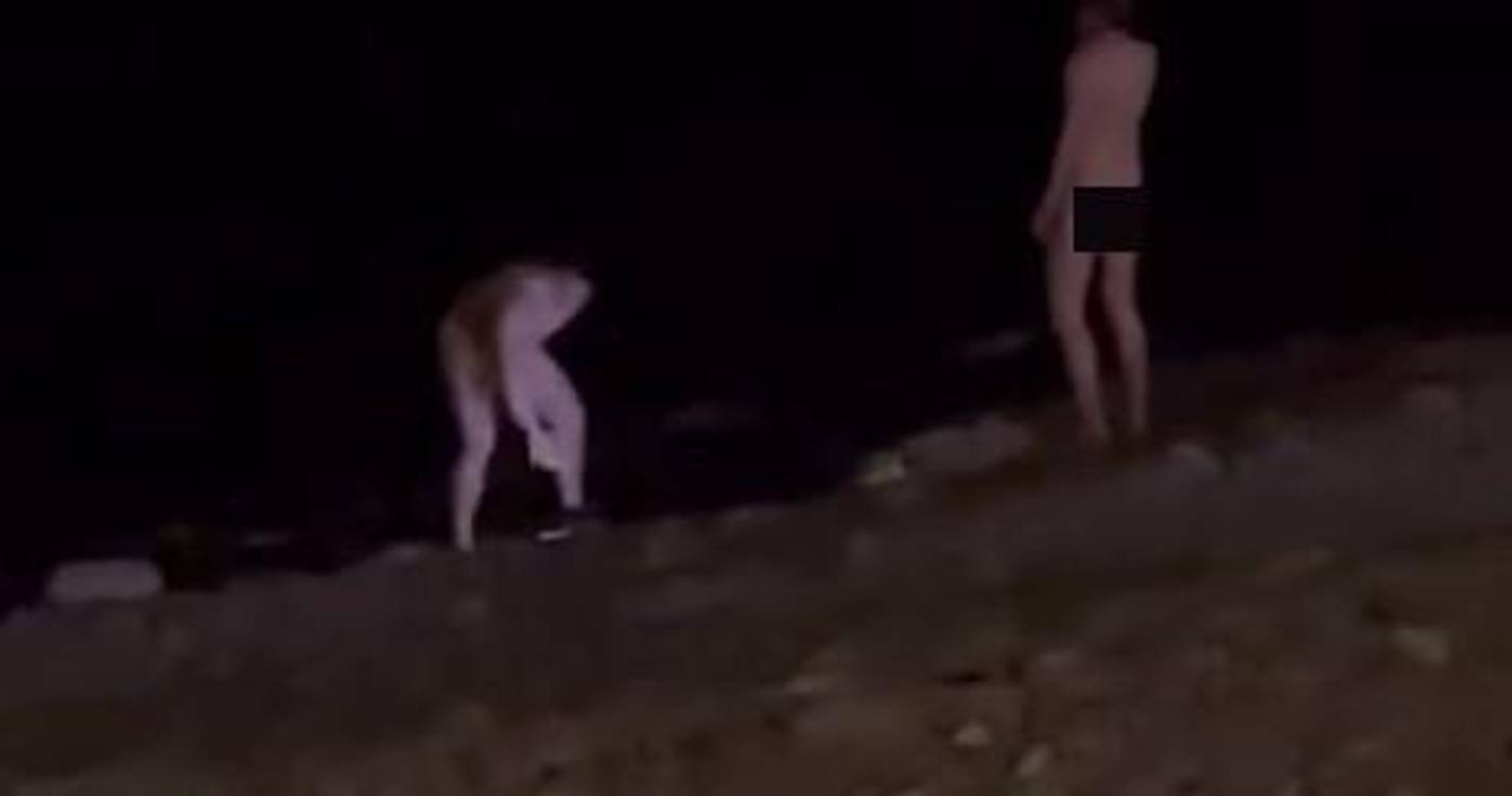 Turistas nus em banhos noturnos voltam a alarmar moradores no Funchal (com vídeo)