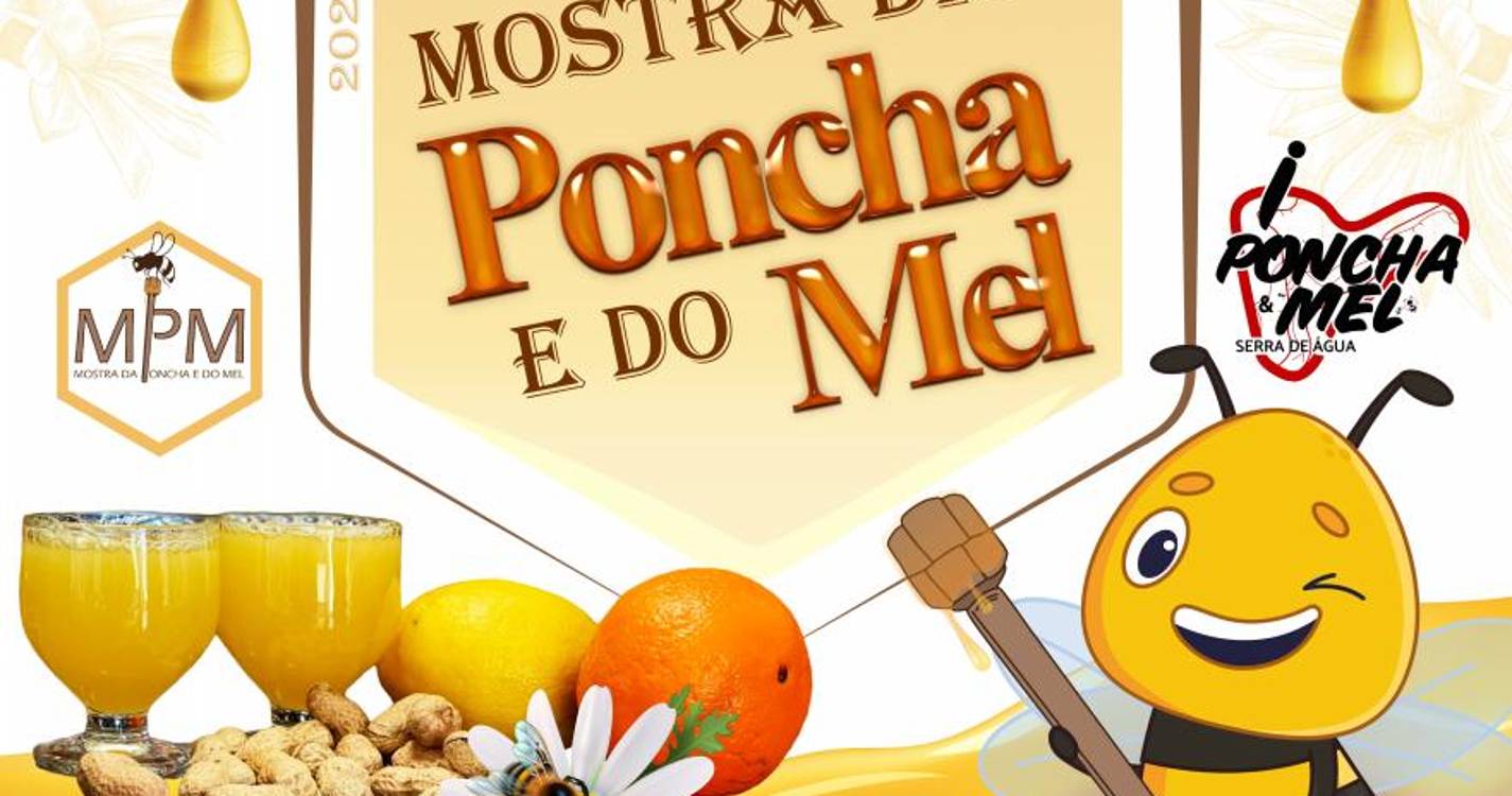 Mostra da Poncha e do Mel realiza-se na Serra de Água dias 26, 27 e 28