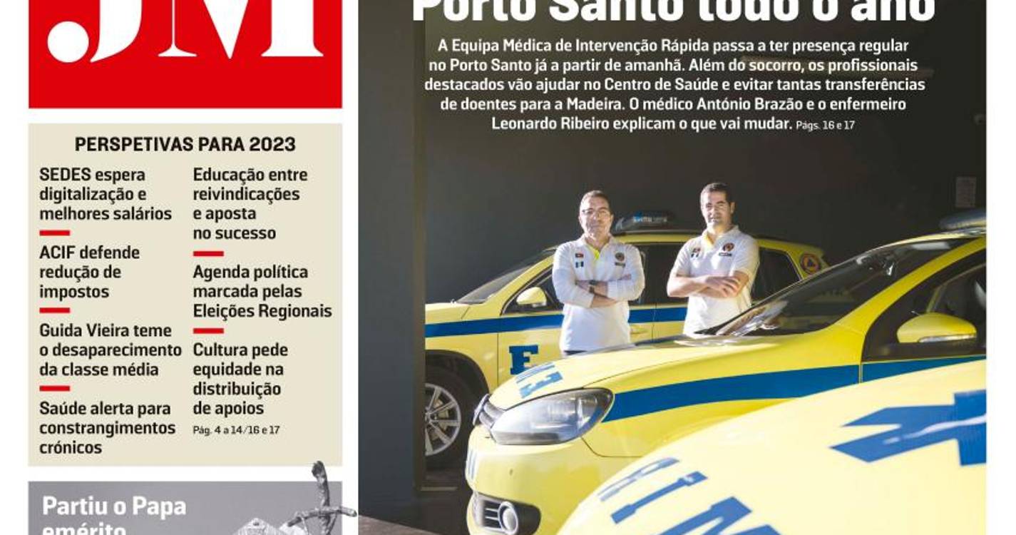 Domingo 1 de janeiro de 2023