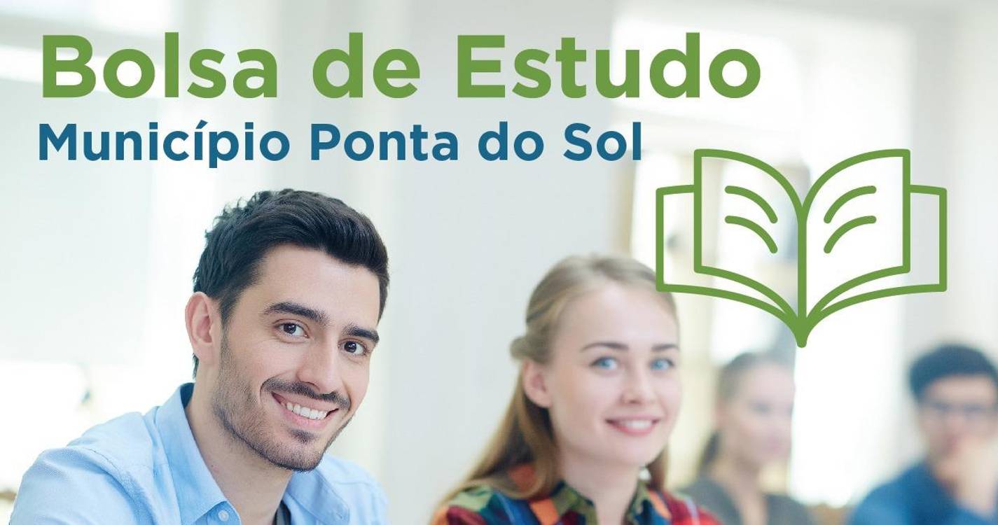 Candidaturas à bolsa de estudo da Câmara da Ponta de Sol a partir de 1 de setembro