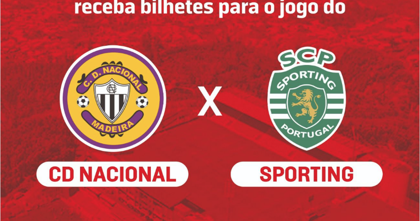 ️ Subscreva a edição digital do JM e receba bilhetes para o jogo CD Nacional x Sporting