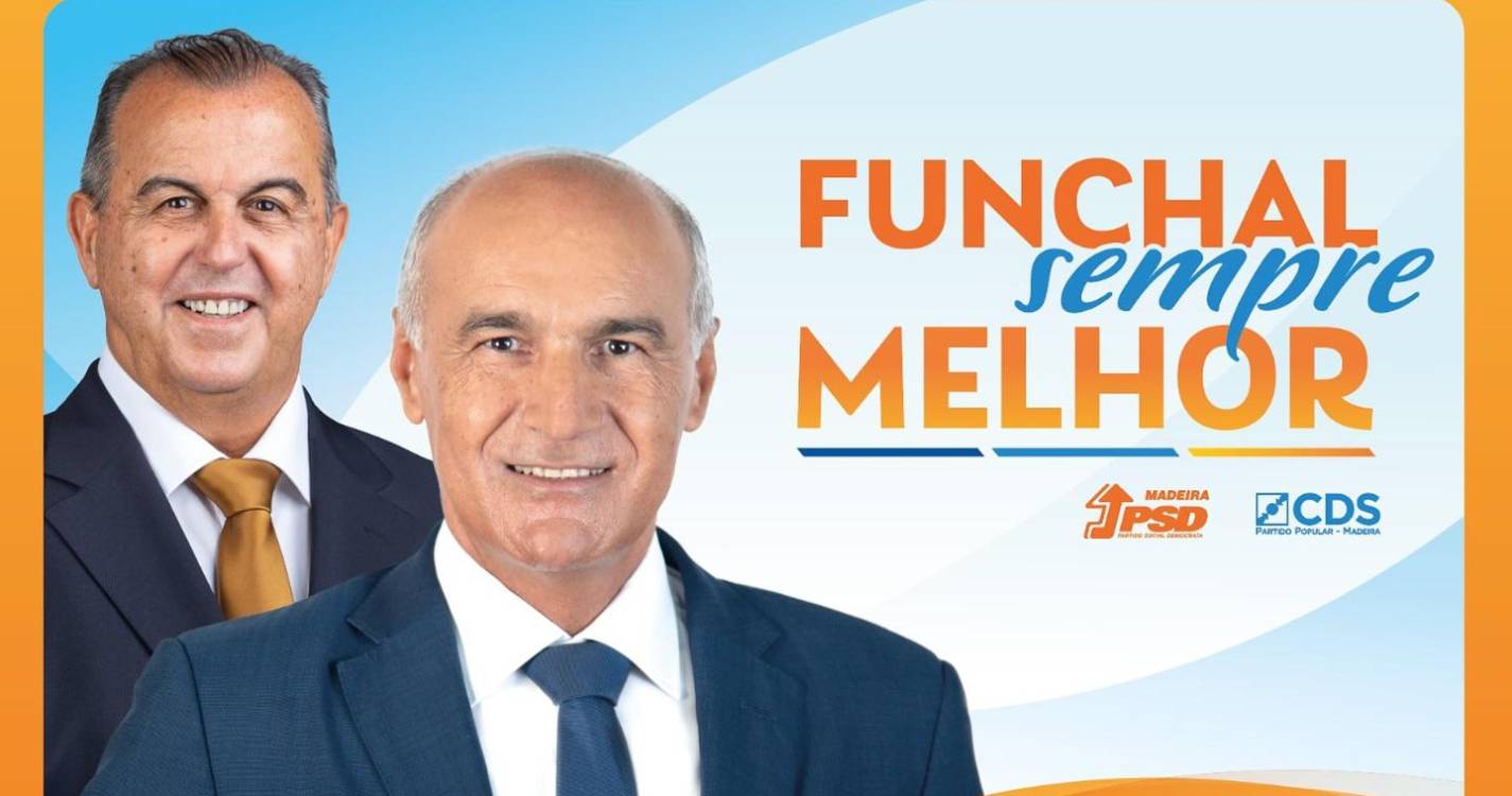 Candidatura de Jorge Carvalho à CMF apresentada esta terça-feira no Jardim Municipal