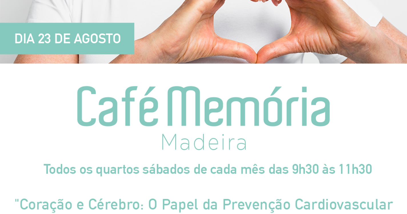 Café Memória com foco no ‘Coração e Cérebro’ no próximo sábado
