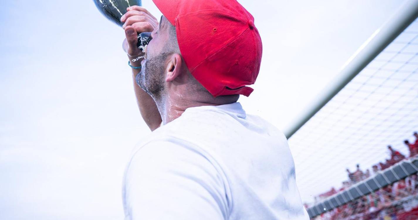 Marítimo: Veja como jogadores e adeptos festejaram após o jogo