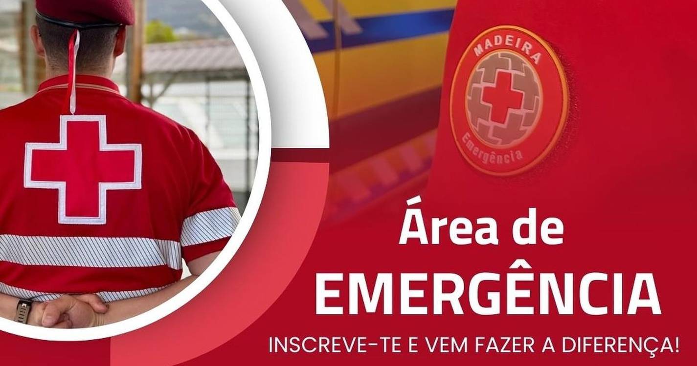 Cruz Vermelha procura voluntários na área da Emergência
