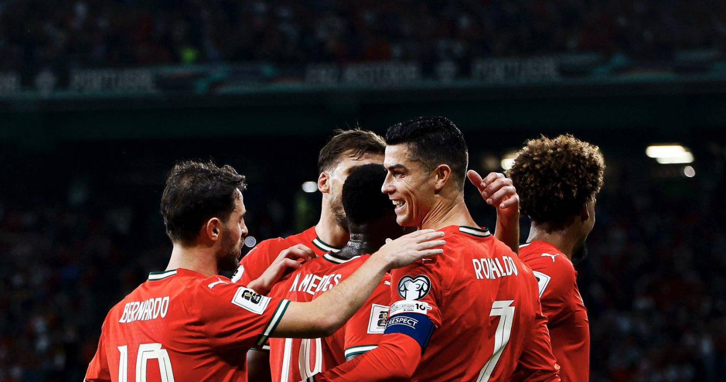 Cristiano Ronaldo incentiva seleção em dia de jogo: “Por Portugal e pela nossa bandeira”