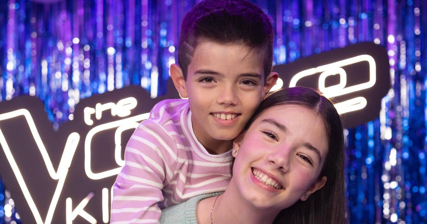 Irmãos madeirenses Matilde e Santiago brilham no ‘The Voice Kids’ (com vídeo)