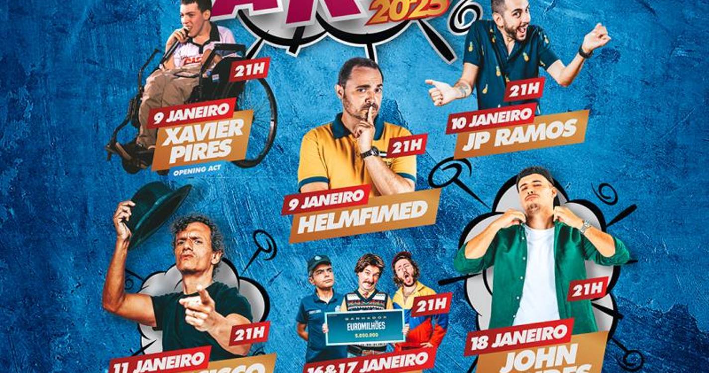 4Litro e John Mendes no 2.º fim de semana do Calheta a Rir