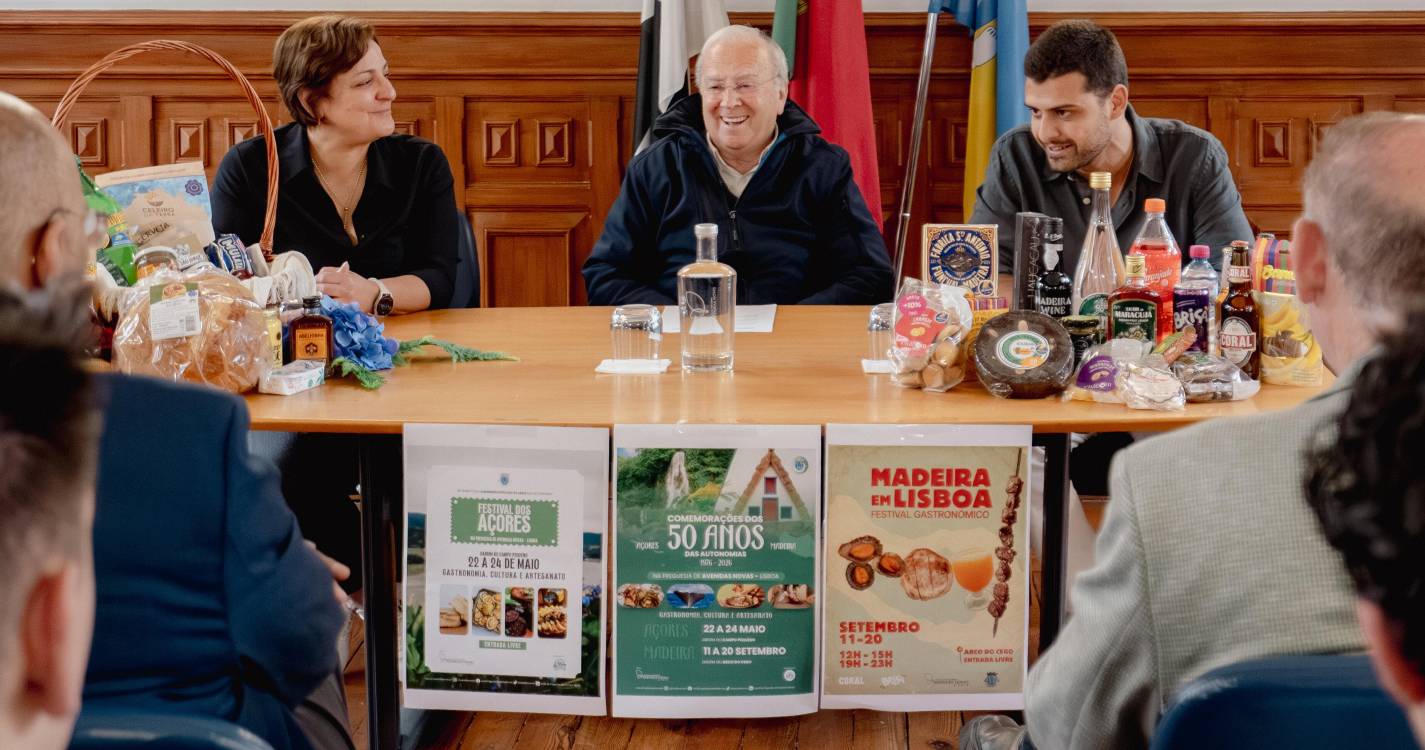 Avenidas Novas promove festivais gastronómicos para assinalar 50 anos das autonomias
