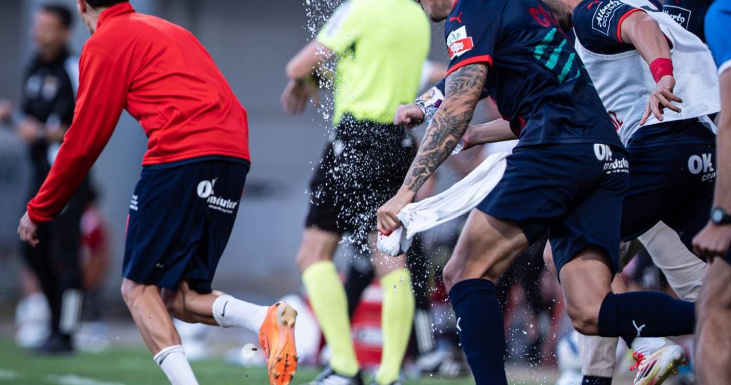 Marítimo: Veja como jogadores e adeptos festejaram após o jogo