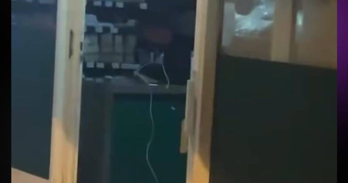 Frutaria assaltada esta madrugada na zona da Ajuda (com vídeo)