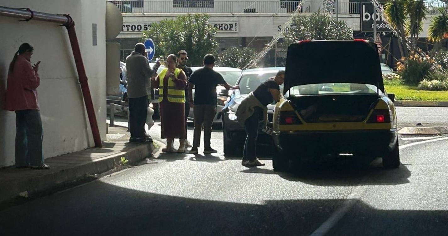 Colisão na Cancela provoca “confusão” no trânsito (com vídeo)